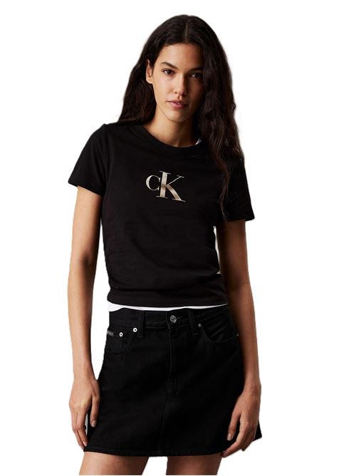 GRADIENT CK SLIM TEE CALVIN KLEIN JEANS | J20J224982/BEH